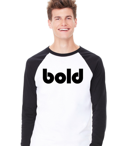 Men’s Bold Baseball Shirt