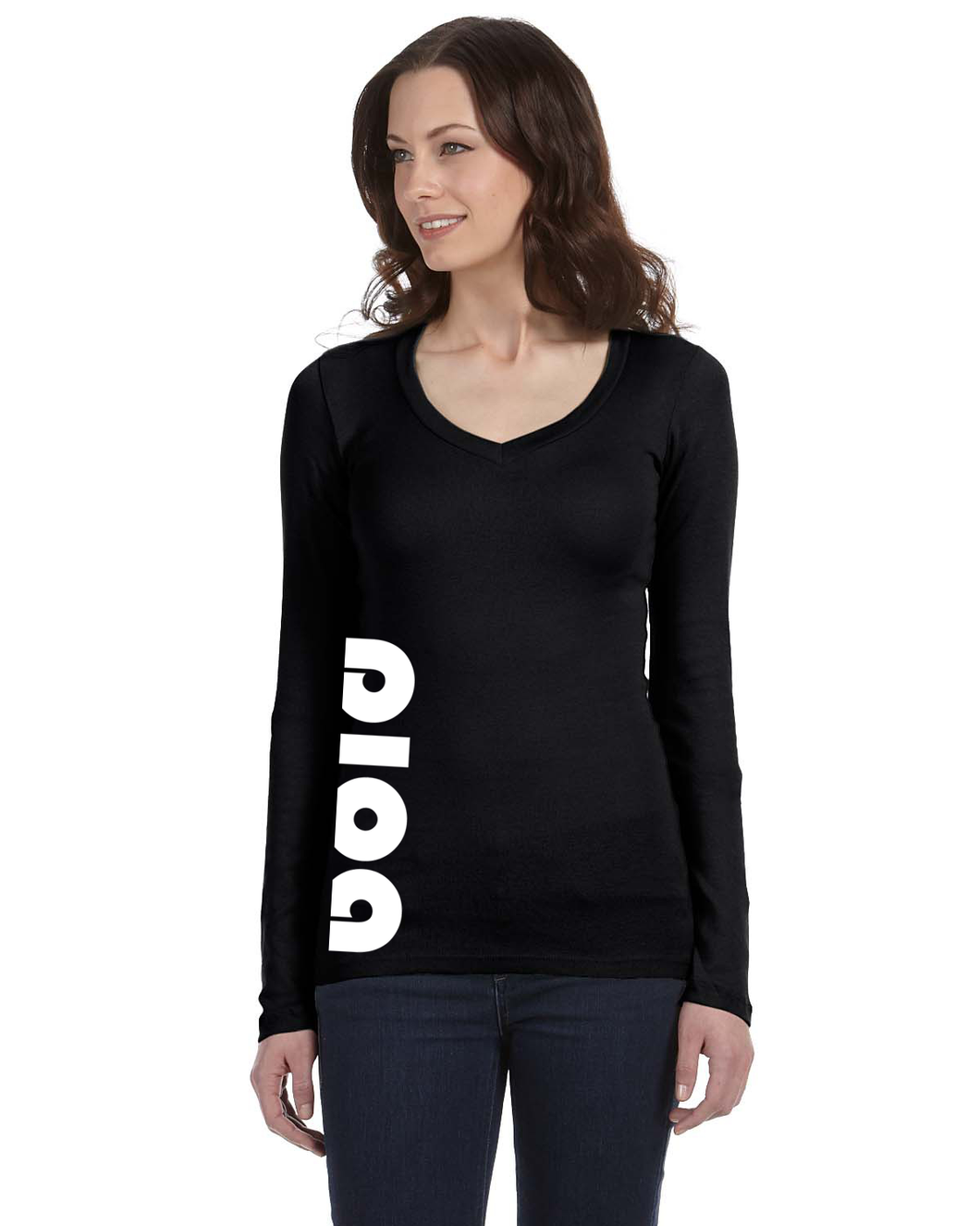 Ladies Bold Long Sleeved Top